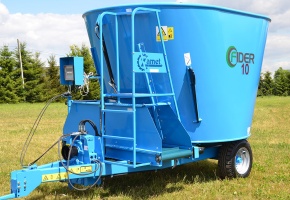 الآلات الزراعية، آلة رش كومة التل، قطع الأعلاف بولندا
