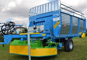 الآلات الزراعية، آلة رش كومة التل، قطع الأعلاف بولندا
